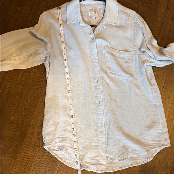Rails Light Blue Casual Button-Down Shirt NWOT - Picture 11 of 12